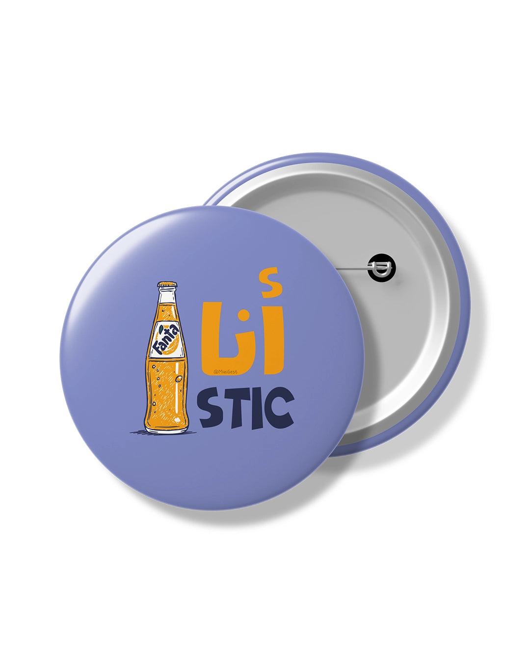 Ana Fantastic - Button Pin