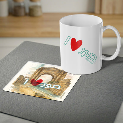 Magnetic Coaster 2-in-1, Roman Triumph Arch